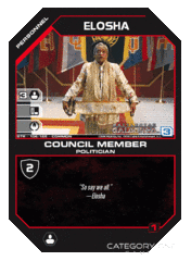 Elosha, Council Member